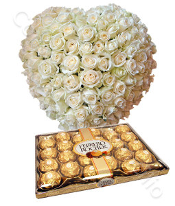 consegna-fiori-a-domicilio-cuore-bianco-e-ferrero